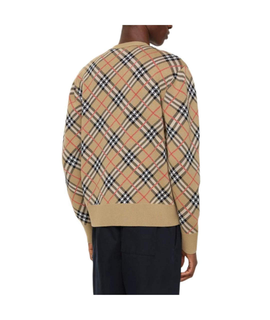 BURBERRY Бежевый кардиган, фото 3
