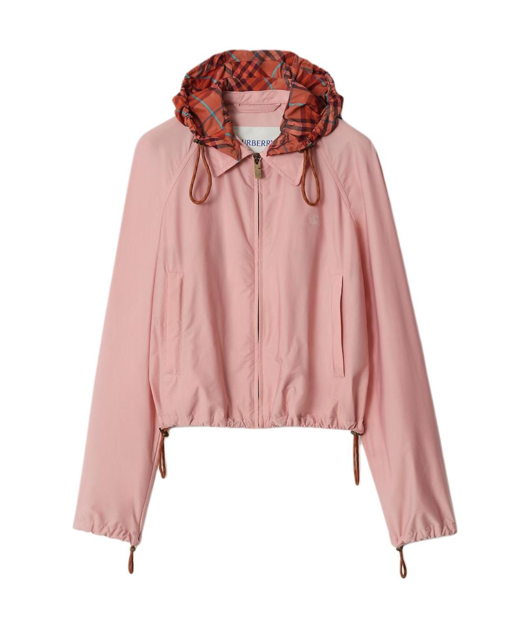 BURBERRY Розовая куртка, фото 1