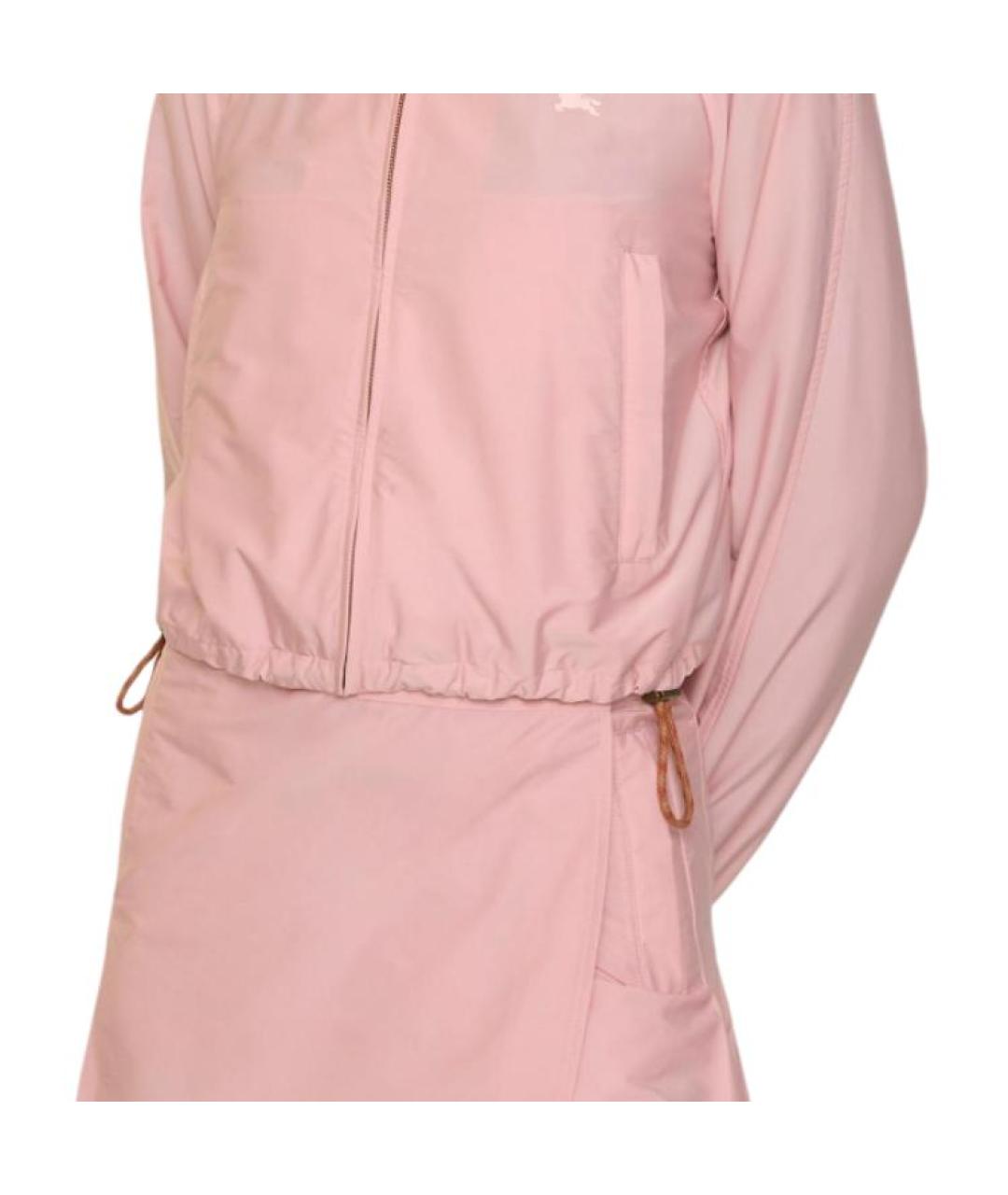 BURBERRY Розовая куртка, фото 3