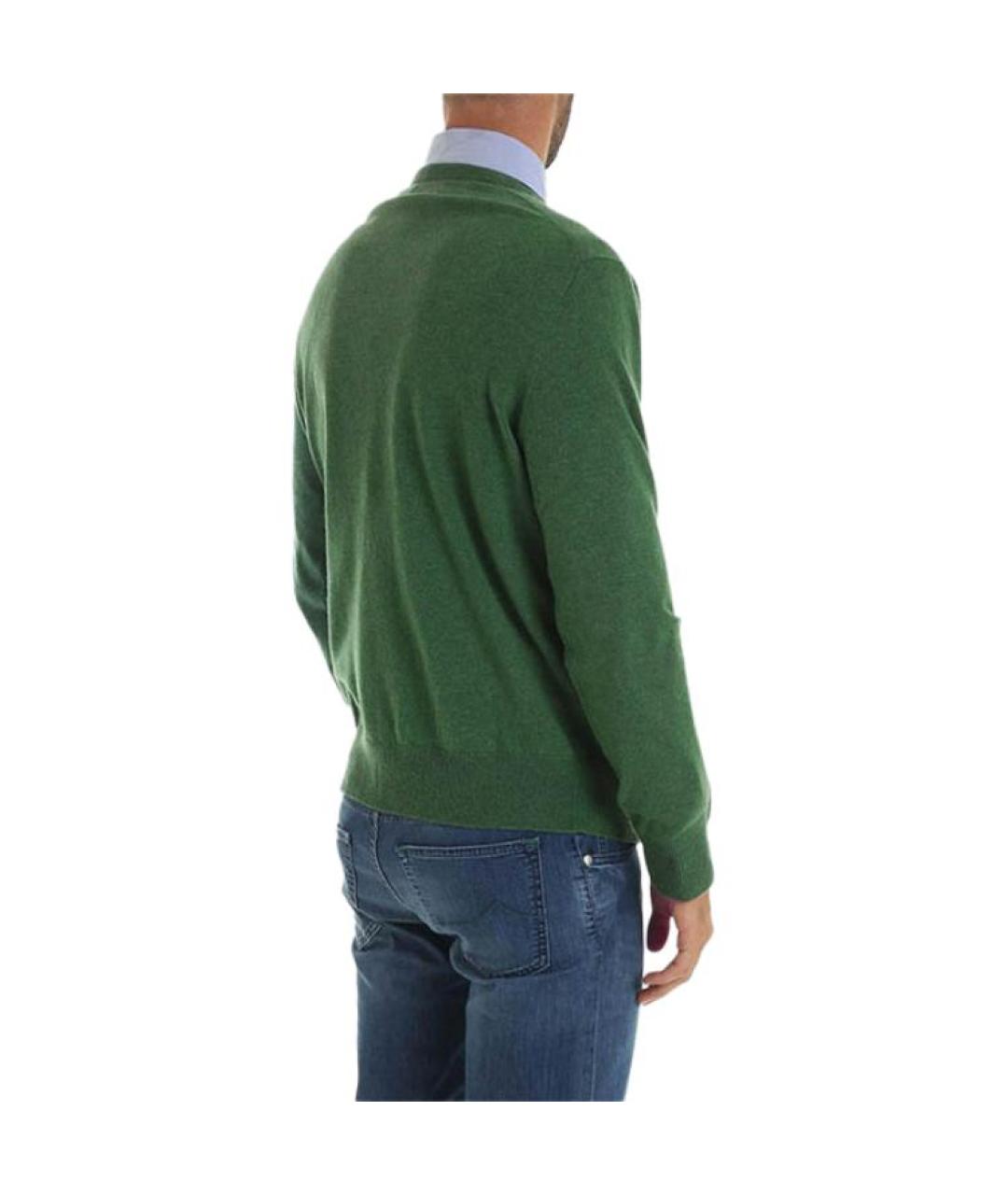 POLO RALPH LAUREN Зеленый джемпер / свитер, фото 3