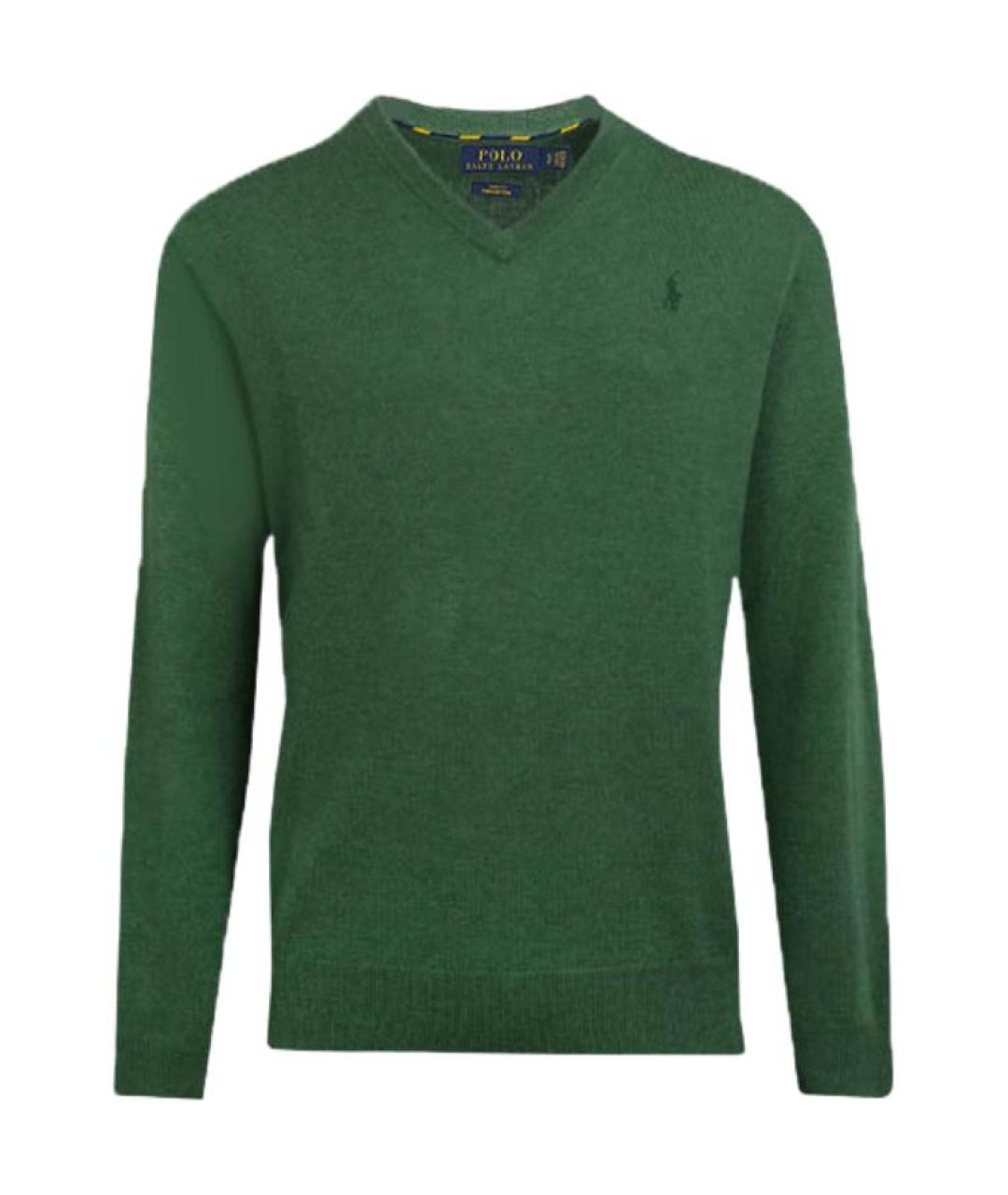 POLO RALPH LAUREN Зеленый джемпер / свитер, фото 1