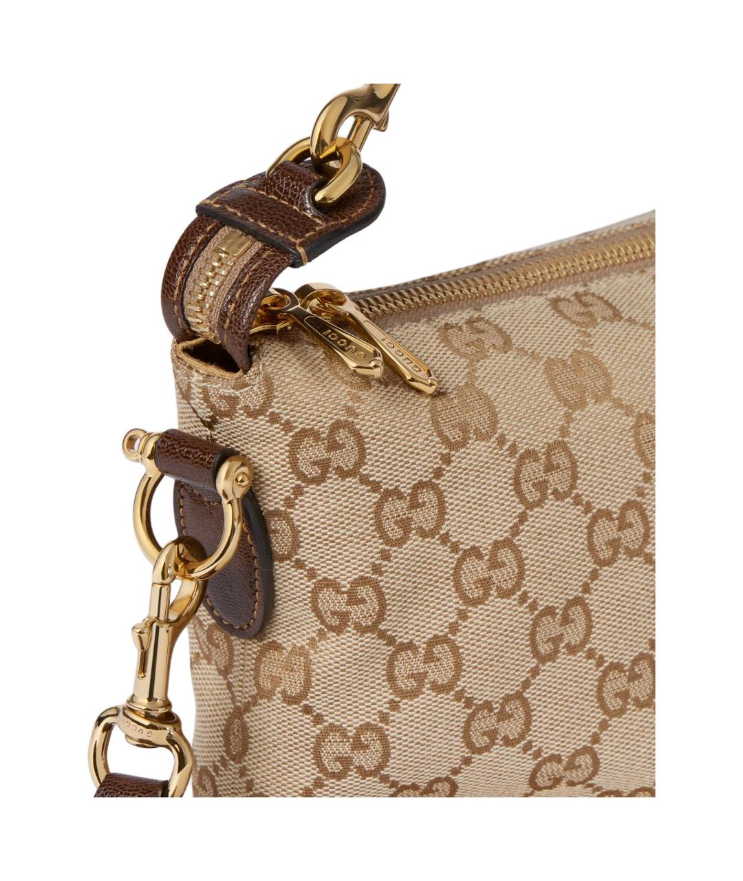 GUCCI Коричневая сумка на плечо, фото 5