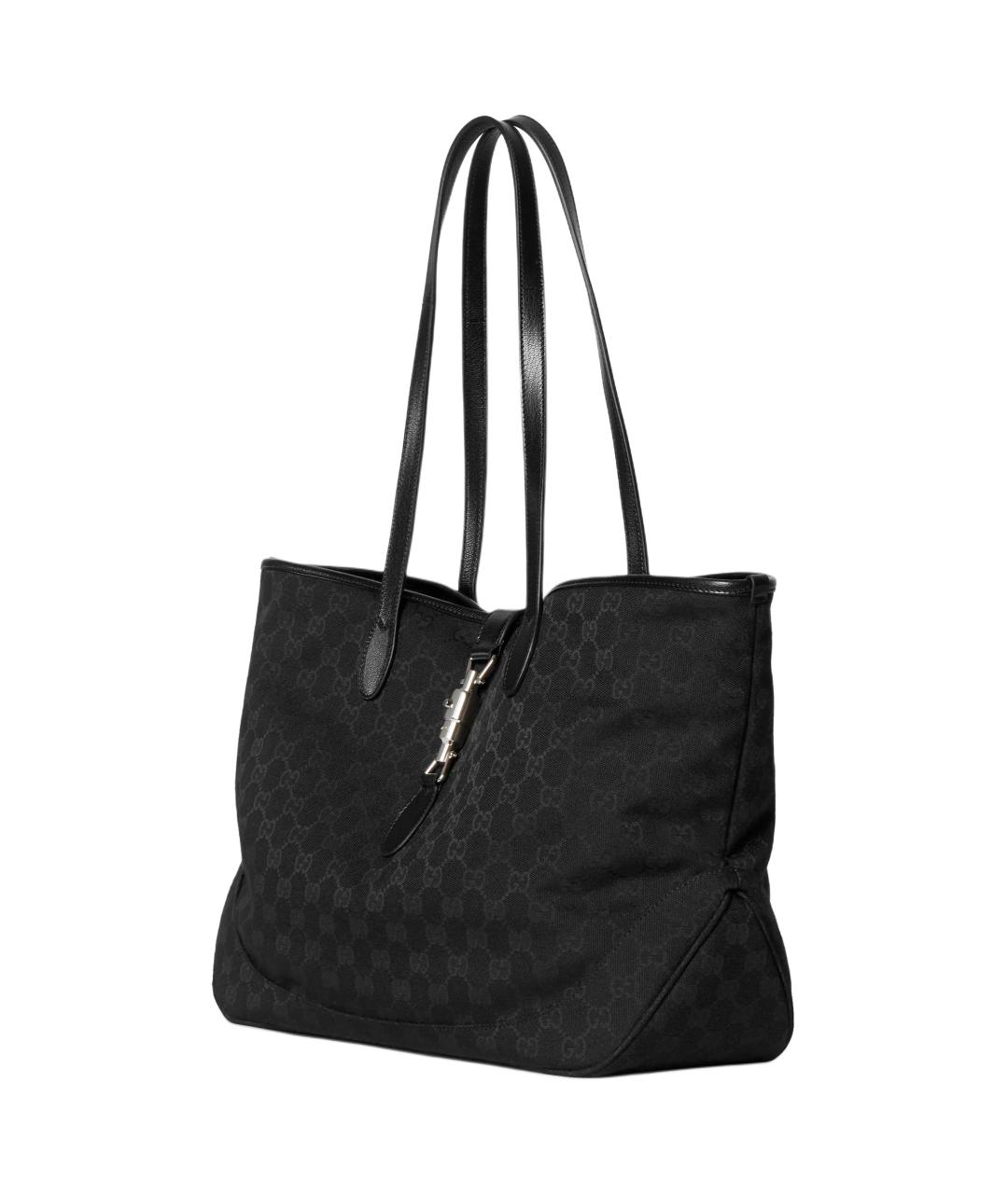 GUCCI Черная сумка тоут, фото 3