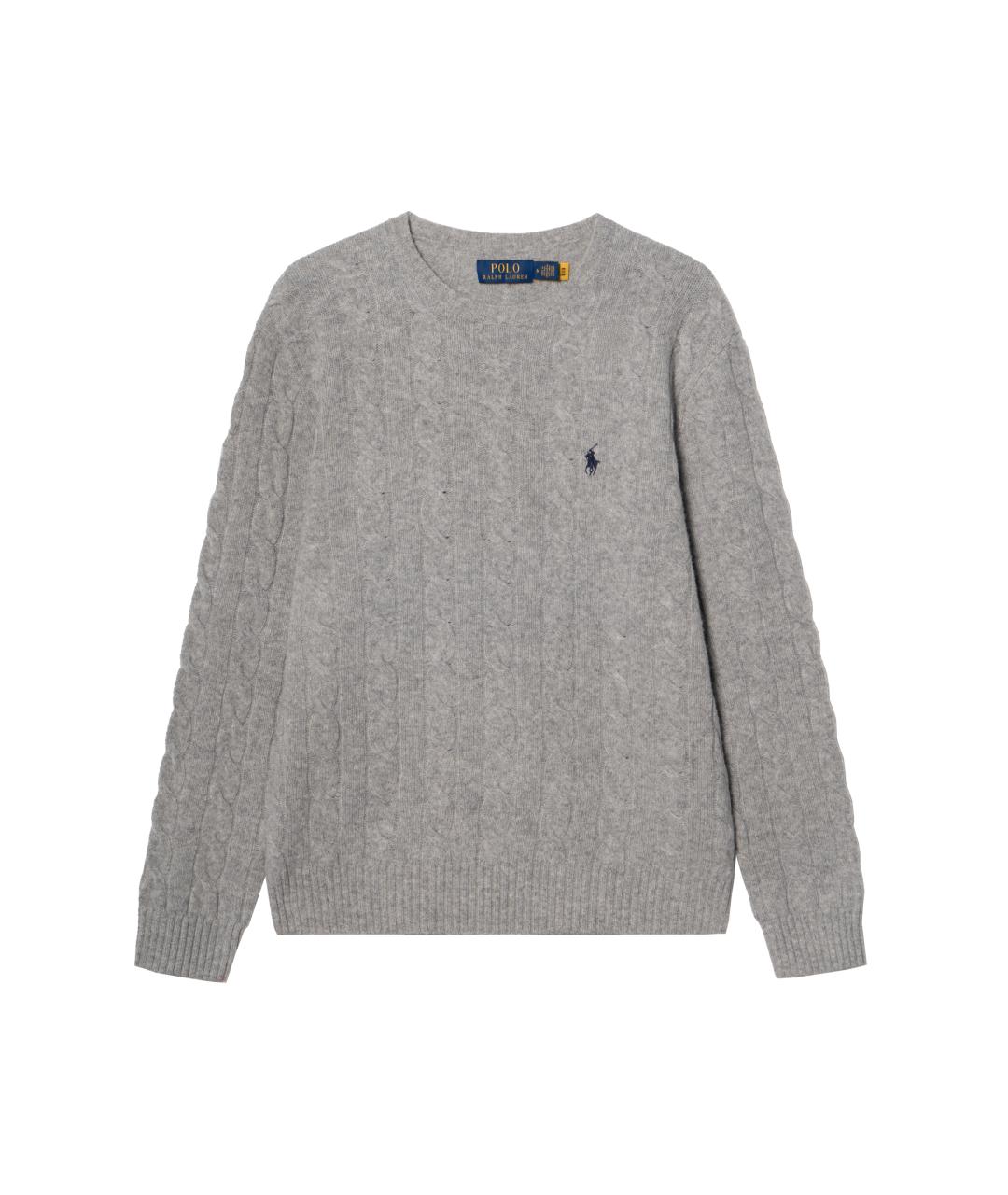 POLO RALPH LAUREN Серый джемпер / свитер, фото 1