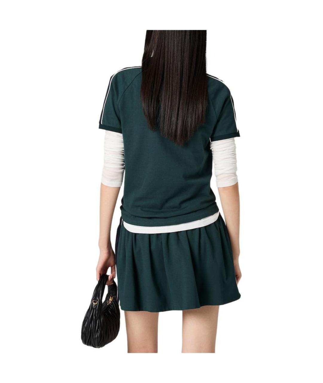 MIU MIU Зеленая рубашка, фото 3