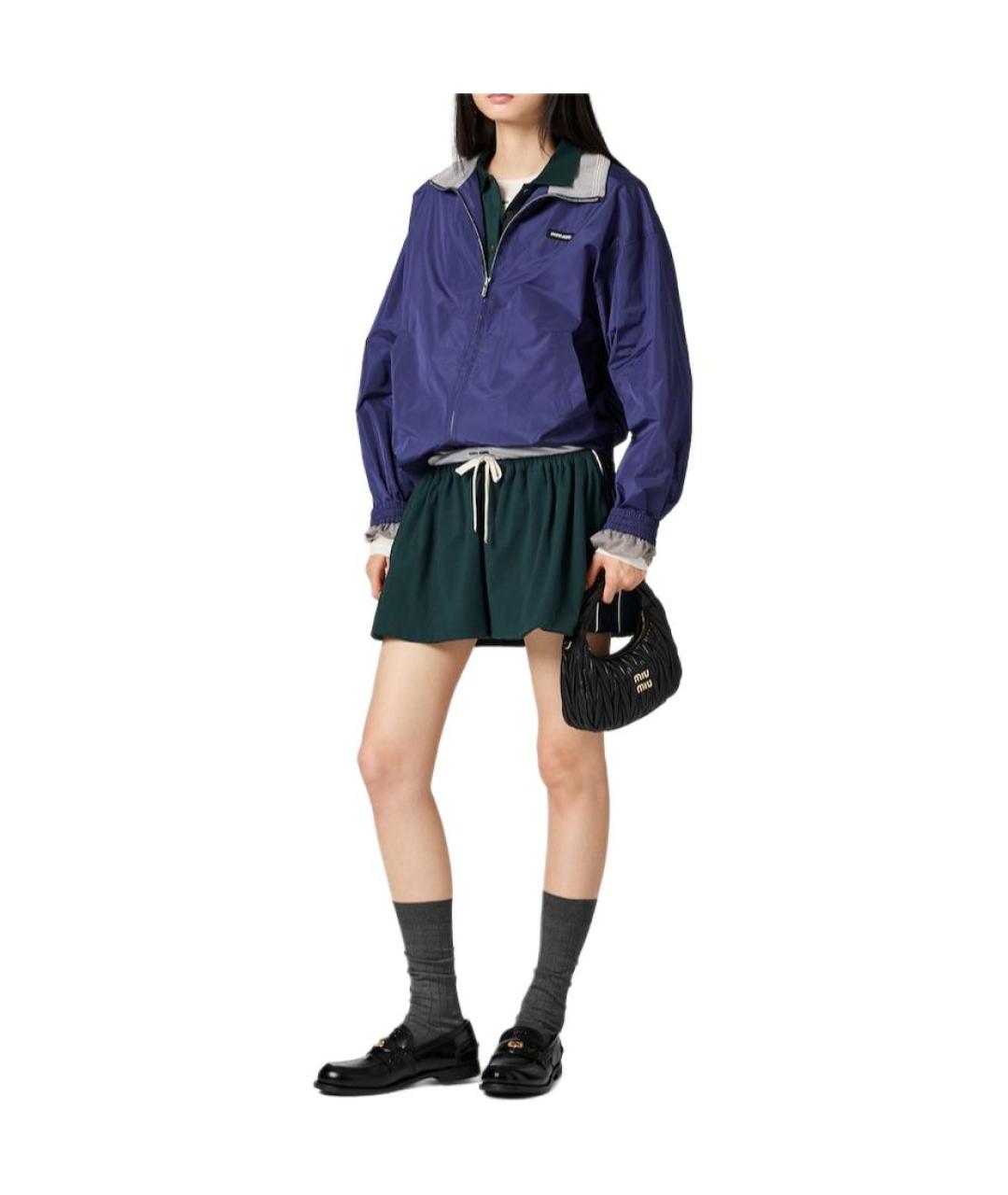 MIU MIU Зеленая рубашка, фото 5