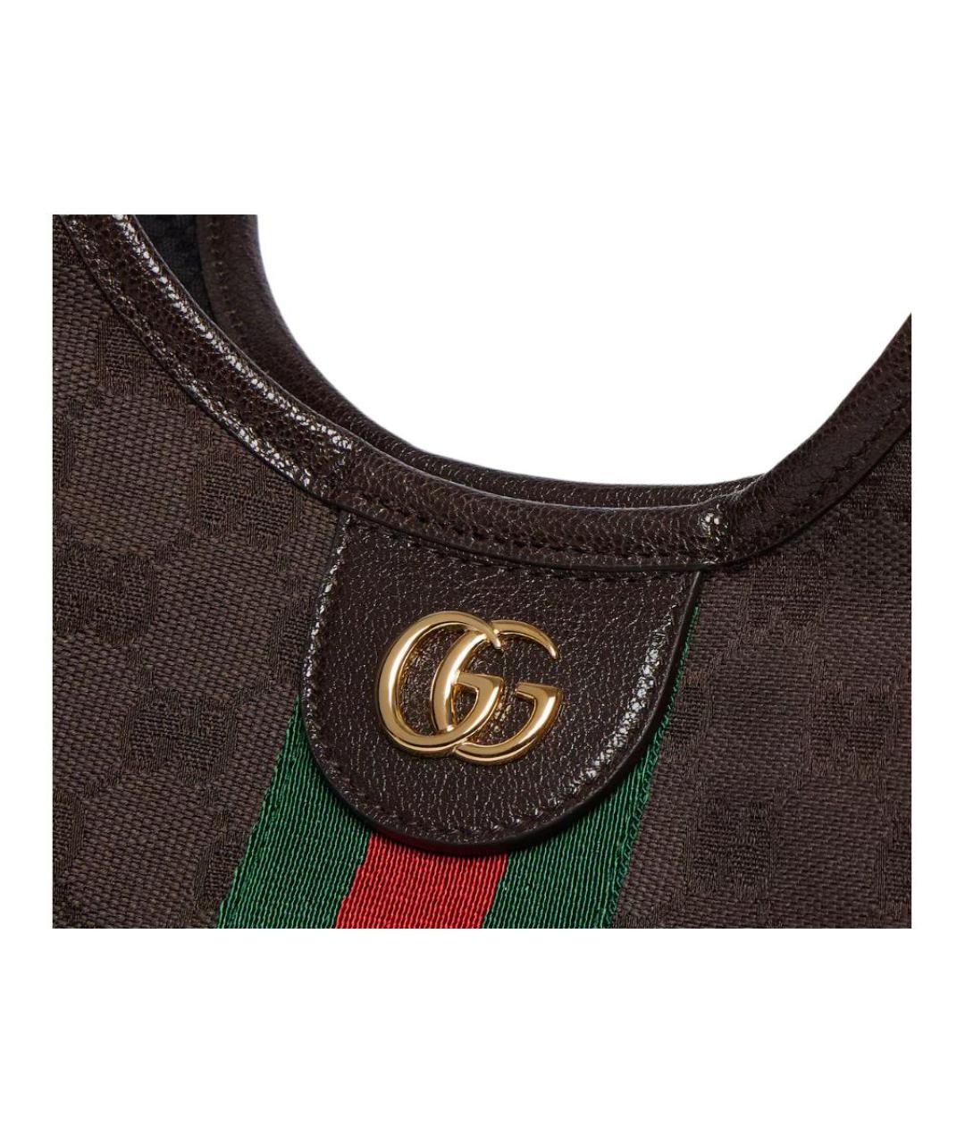 GUCCI Коричневая сумка тоут, фото 5