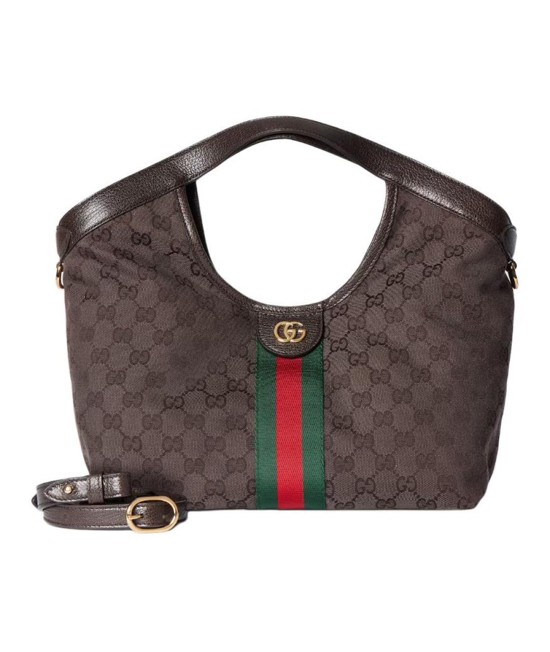 GUCCI Коричневая сумка тоут, фото 1
