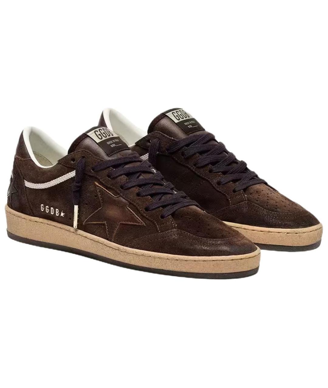 GOLDEN GOOSE DELUXE BRAND Коричневые кроссовки, фото 3