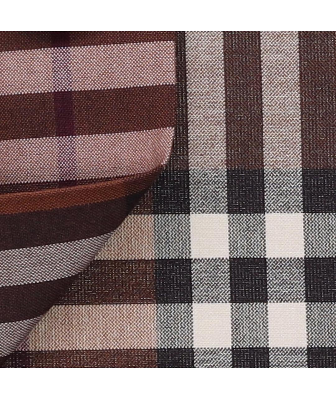 BURBERRY Коричневая классическая рубашка, фото 5