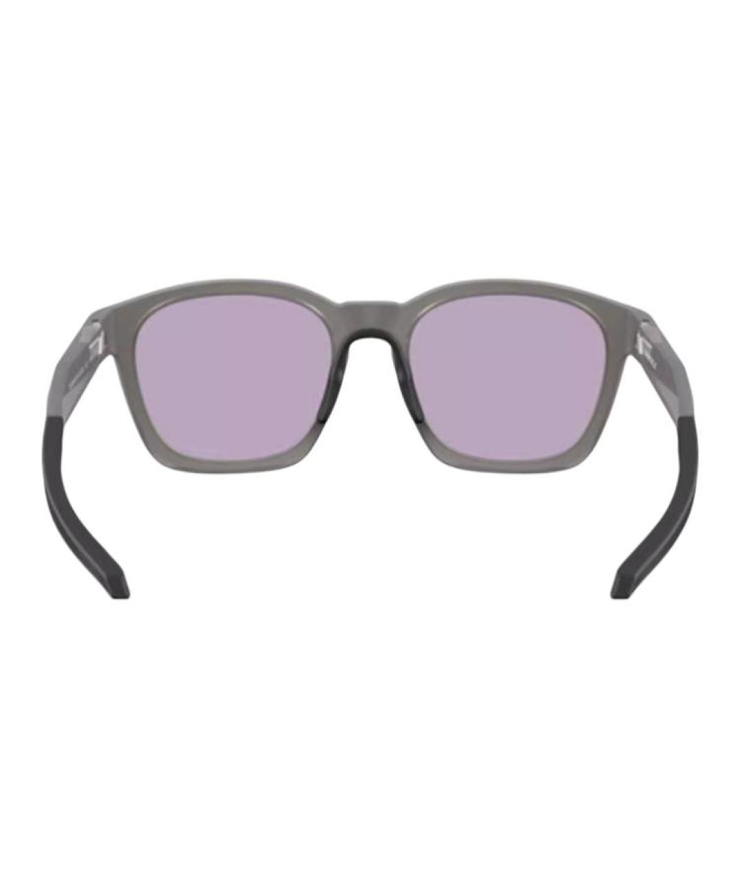 OAKLEY Серые пластиковые солнцезащитные очки, фото 3