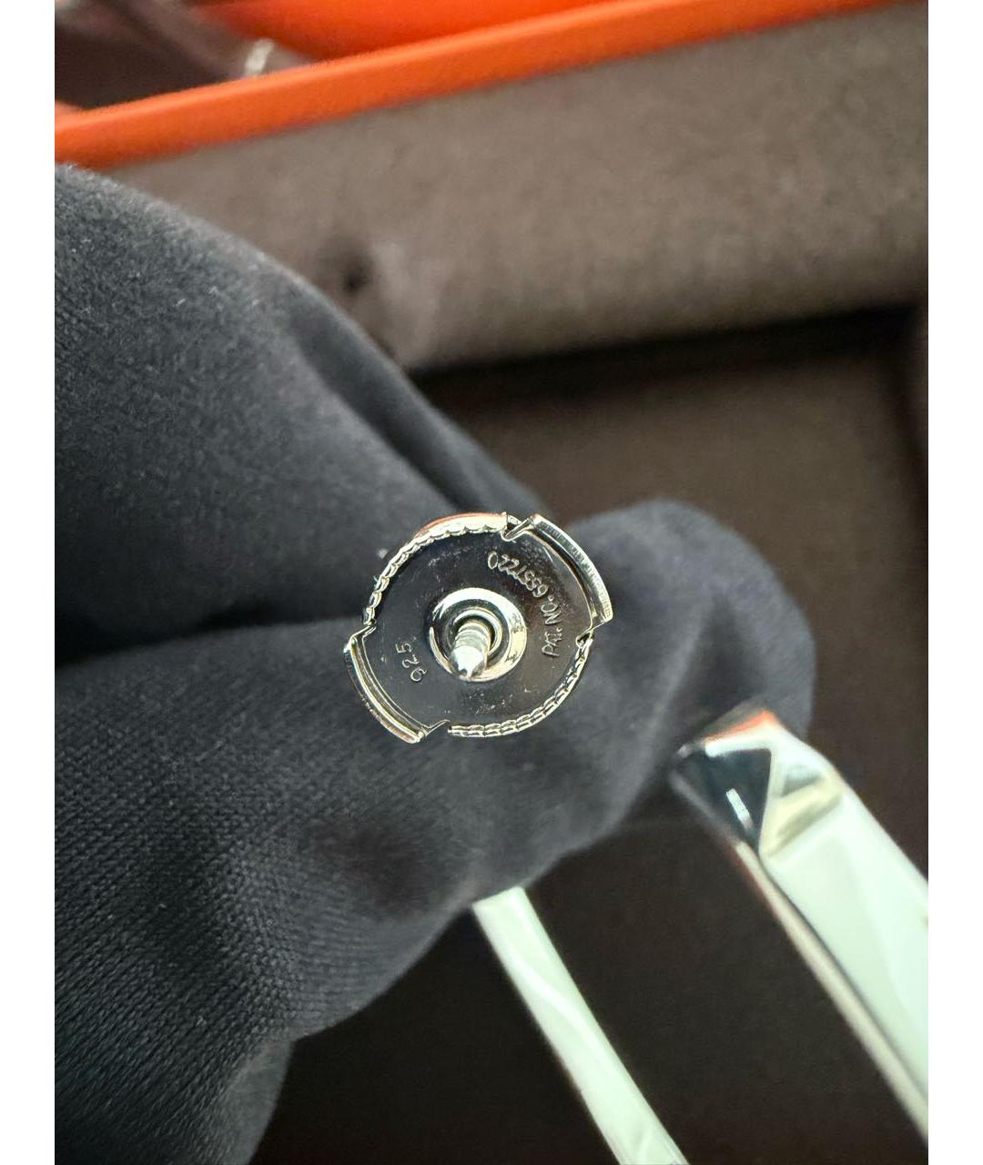 HERMES Серебряные серебряные серьги, фото 6