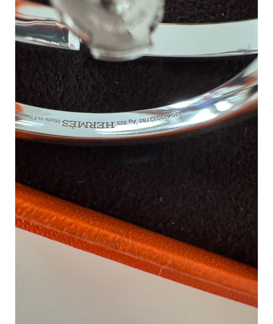 HERMES Серебряные серебряные серьги, фото 6