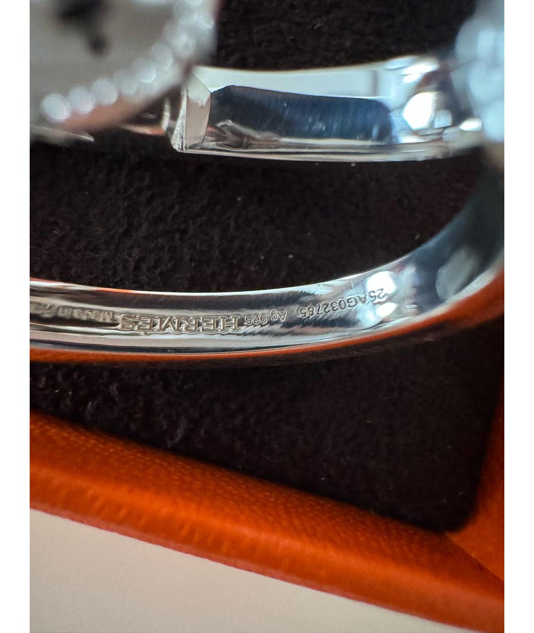 HERMES Серебряные серебряные серьги, фото 3