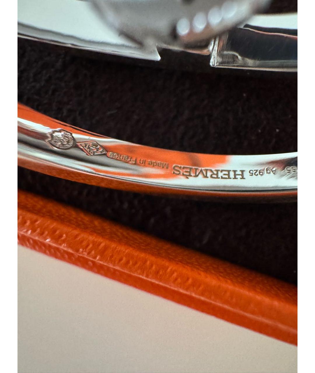 HERMES Серебряные серебряные серьги, фото 4