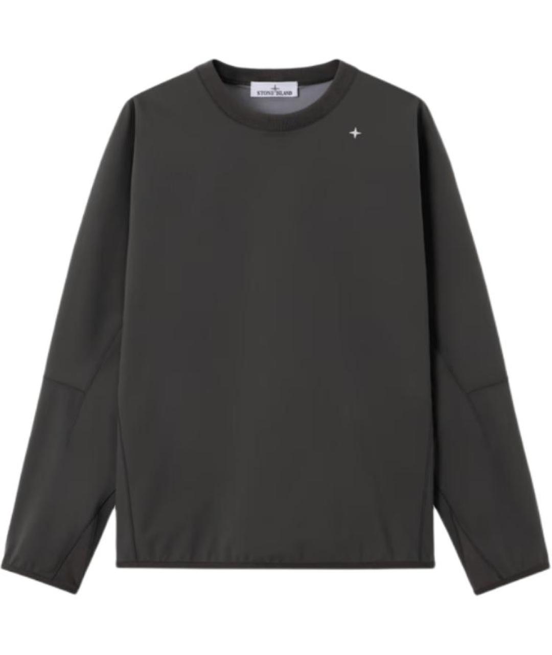STONE ISLAND Серая футболка, фото 1