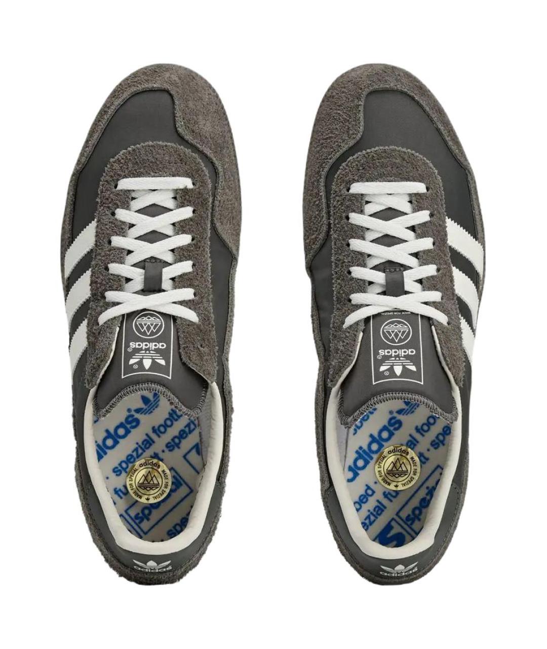 ADIDAS Серые кеды, фото 4