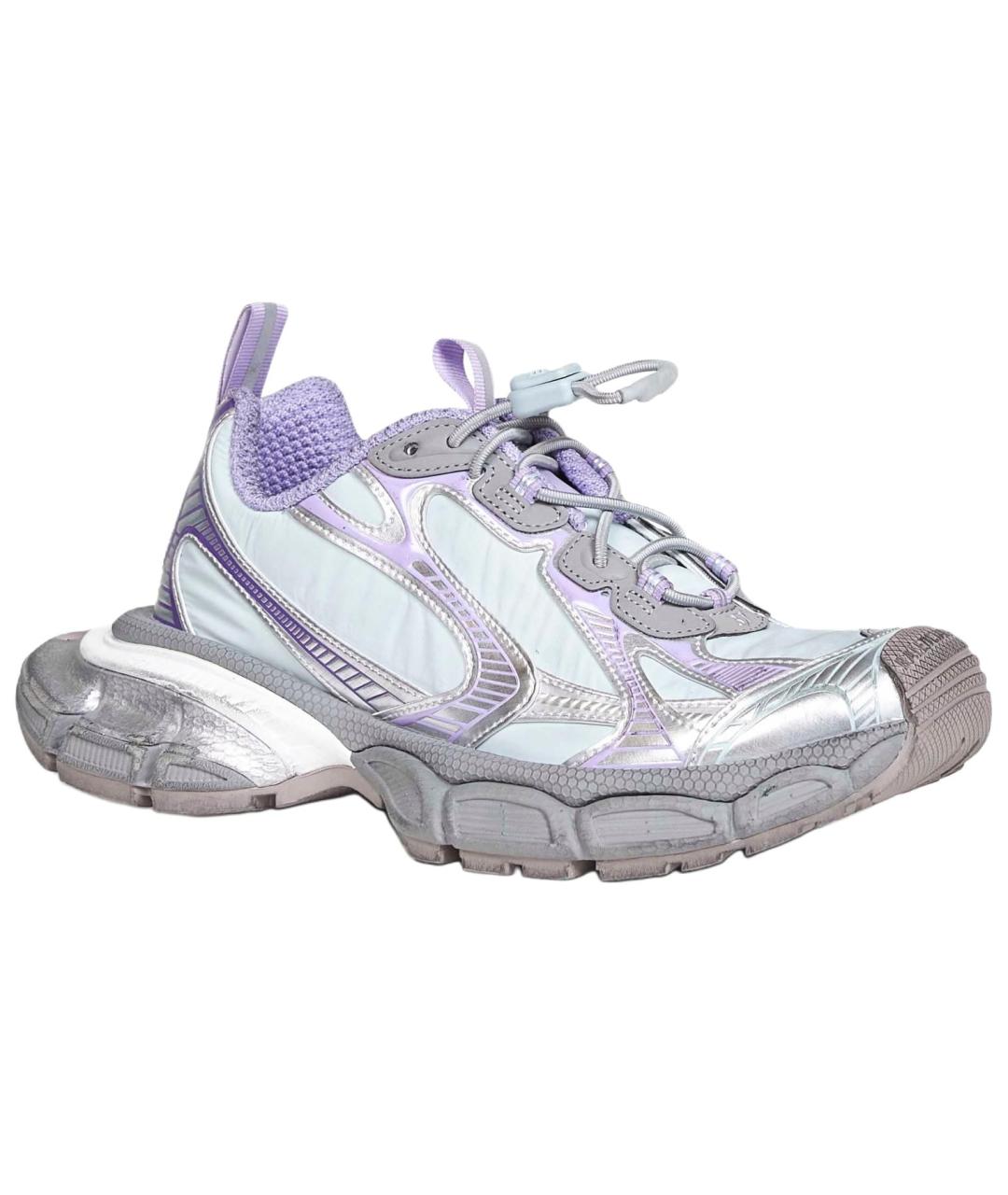 BALENCIAGA Фиолетовые кроссовки, фото 3