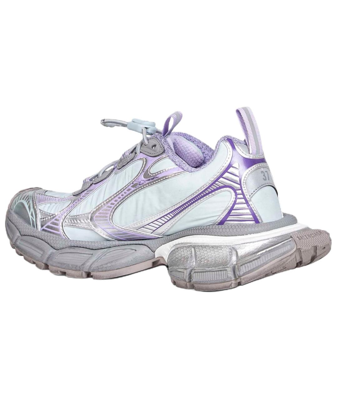 BALENCIAGA Фиолетовые кроссовки, фото 4