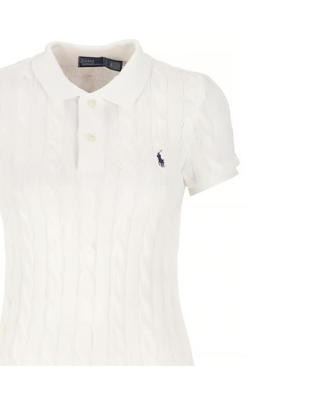 POLO RALPH LAUREN Белый джемпер / свитер, фото 5