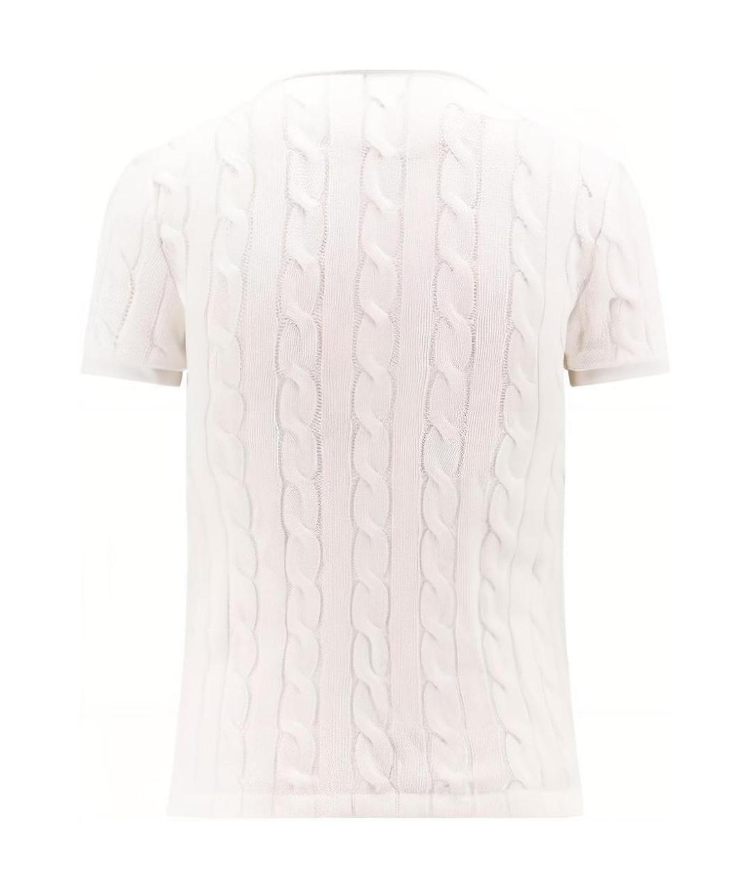 POLO RALPH LAUREN Белый джемпер / свитер, фото 2