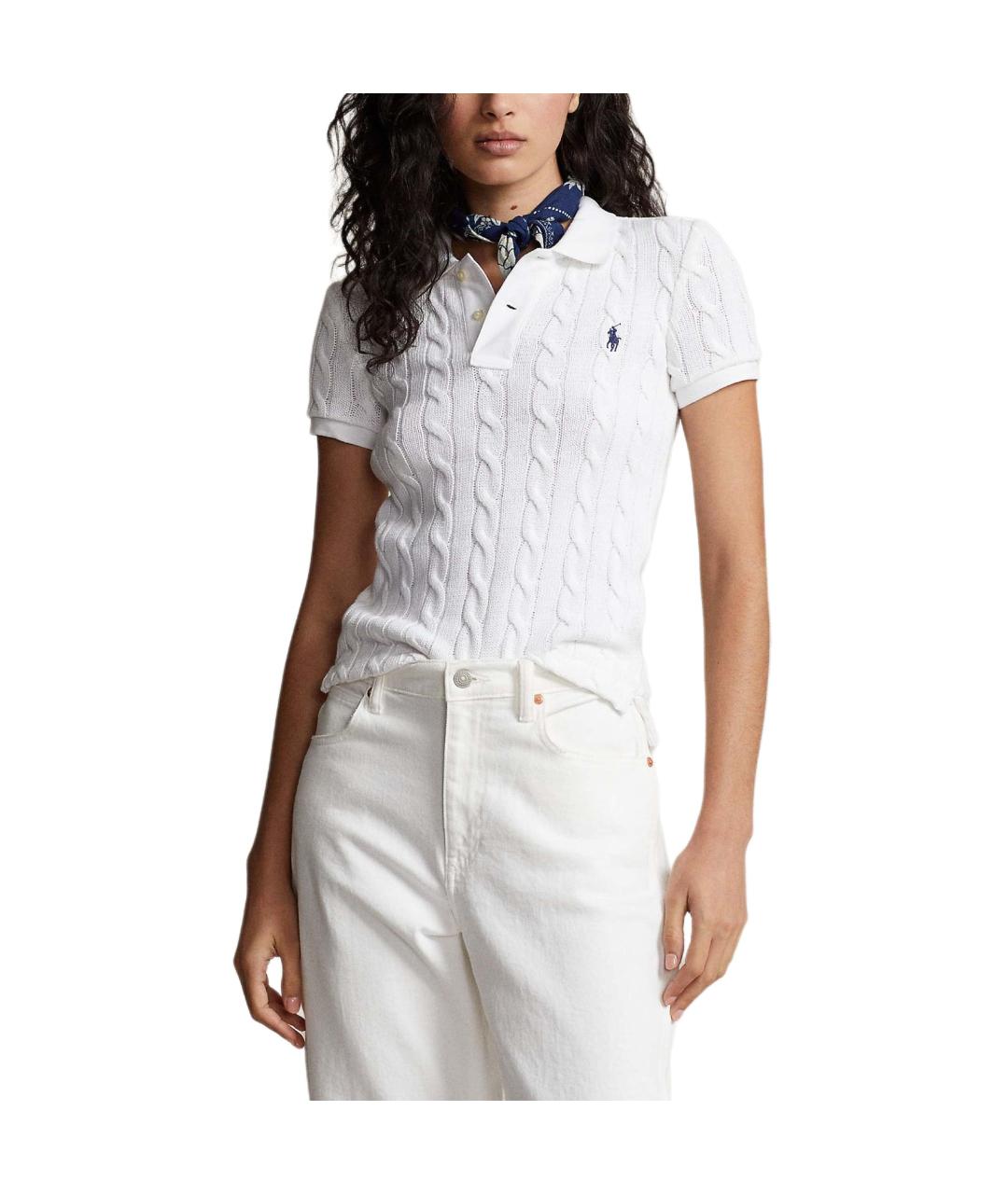 POLO RALPH LAUREN Белый джемпер / свитер, фото 3