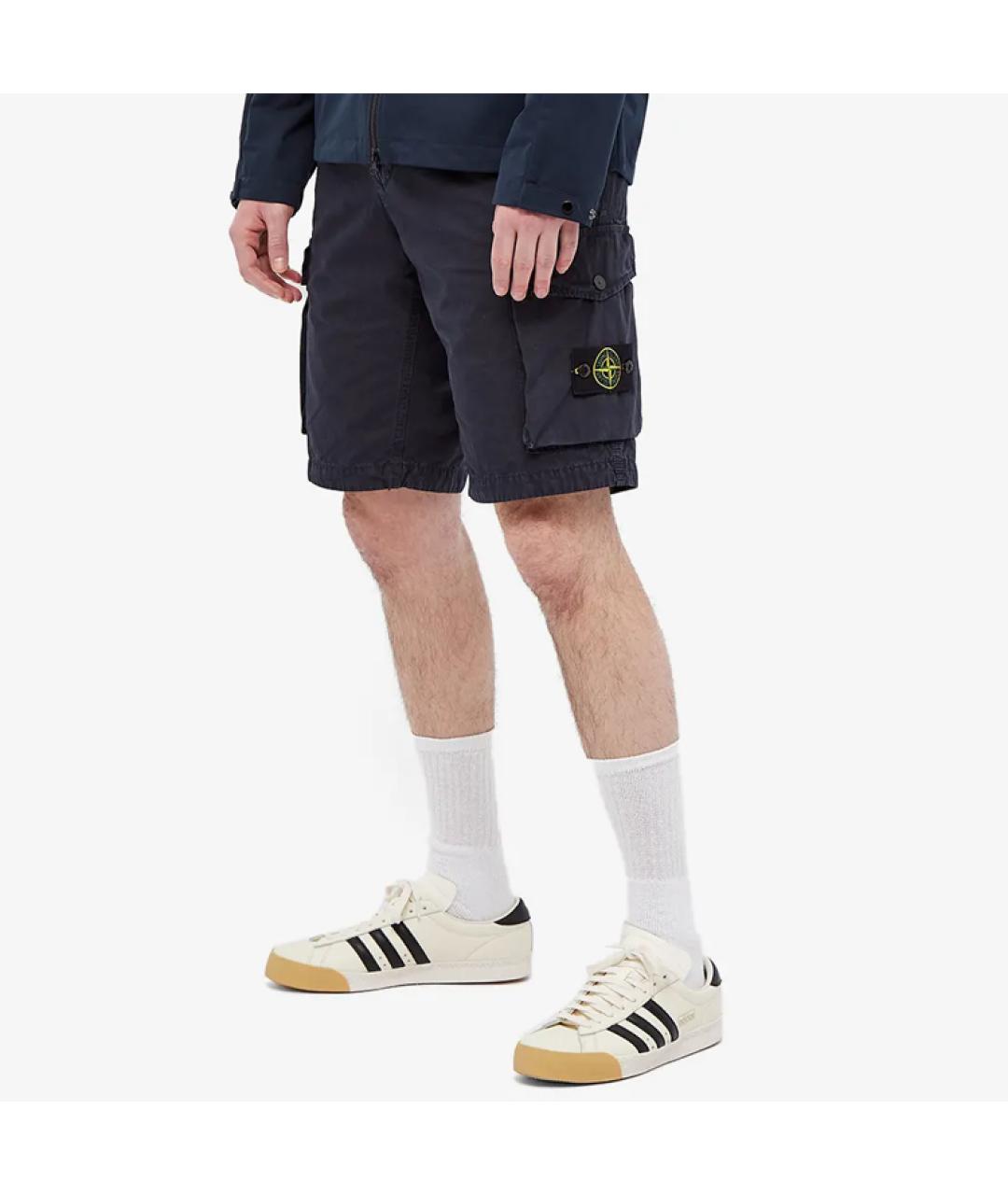 STONE ISLAND Синие шорты, фото 3