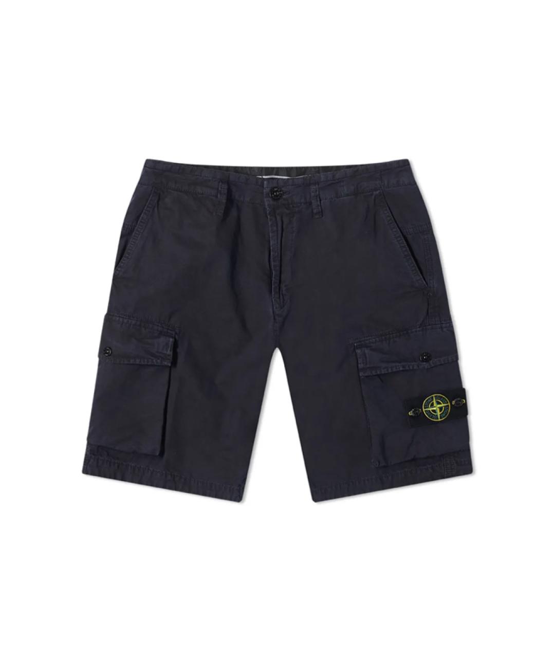 STONE ISLAND Синие шорты, фото 1