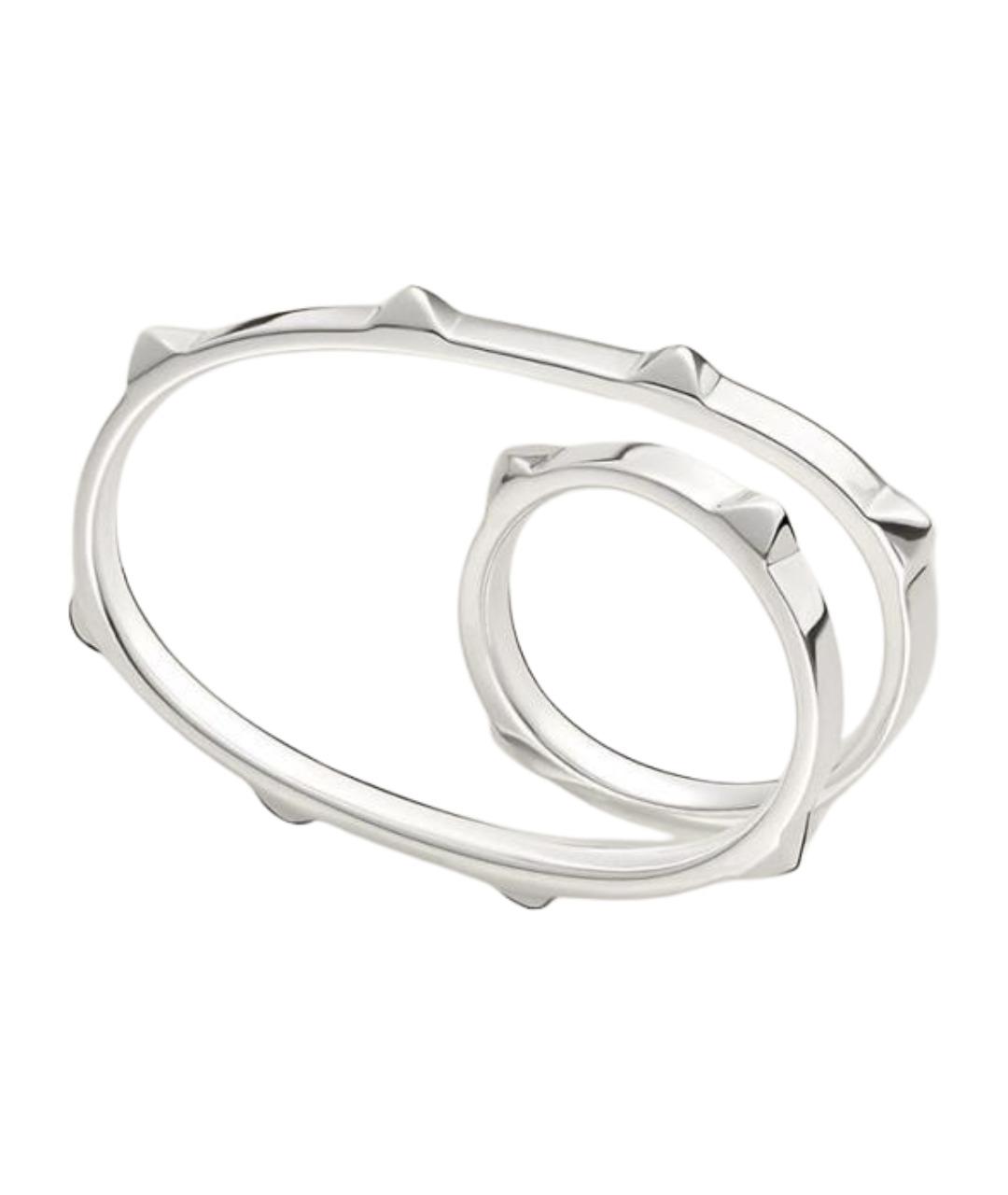 HERMES Серебряное серебряное кольцо, фото 1