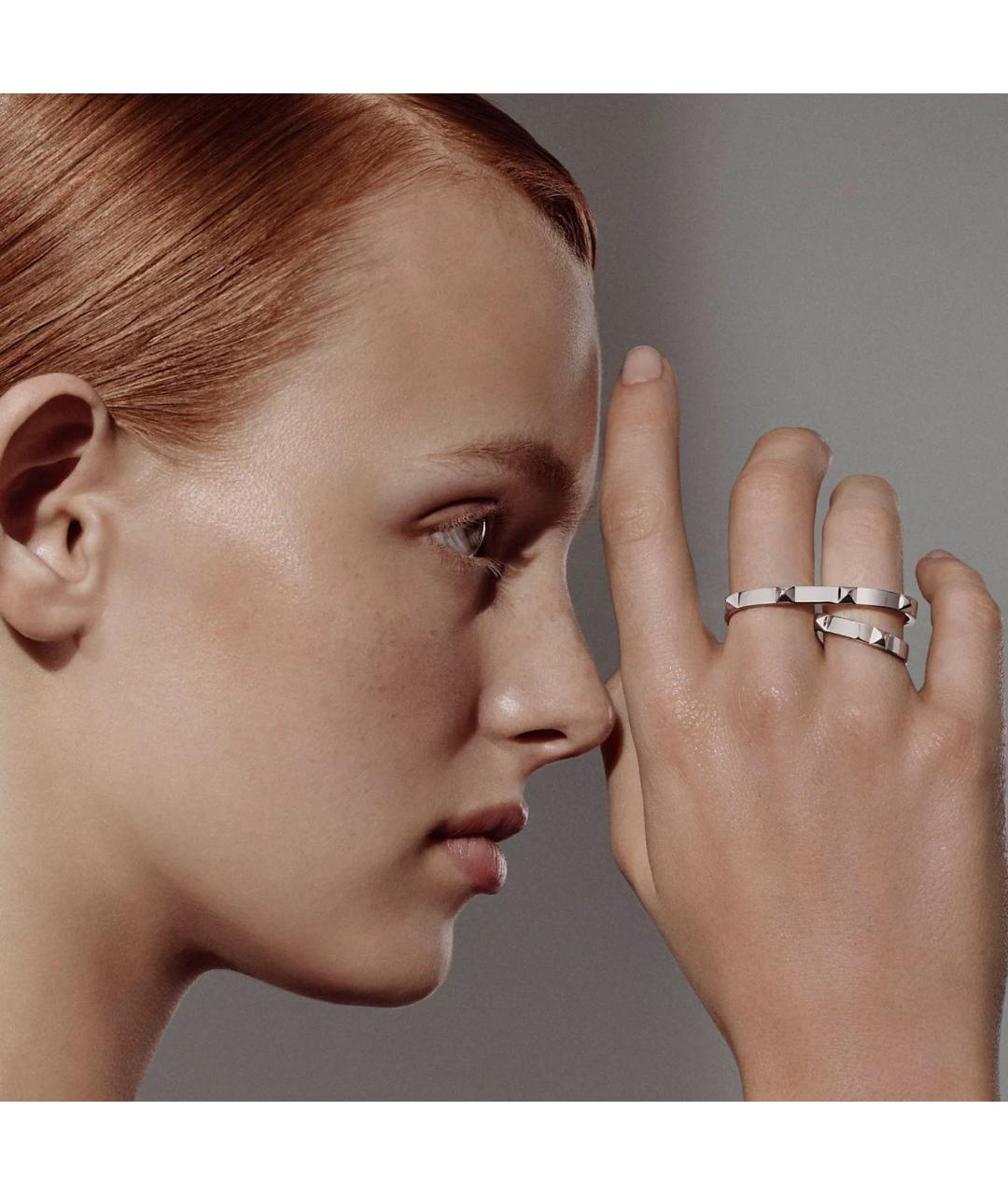 HERMES Серебряное серебряное кольцо, фото 8