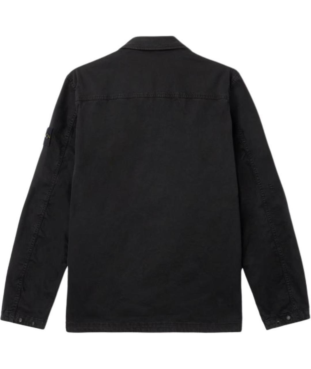 STONE ISLAND Черная куртка, фото 2