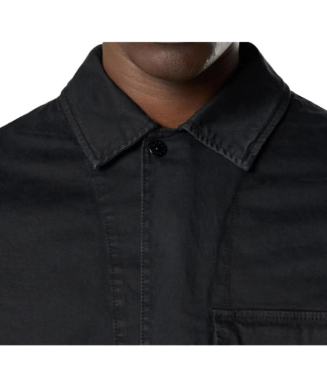 STONE ISLAND Черная куртка, фото 4