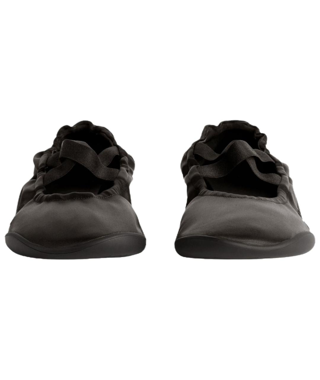 BALENCIAGA Черные балетки, фото 4