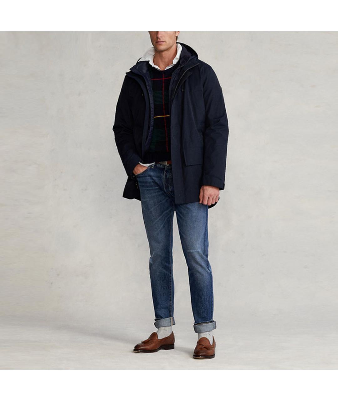 POLO RALPH LAUREN Темно-синяя куртка, фото 2