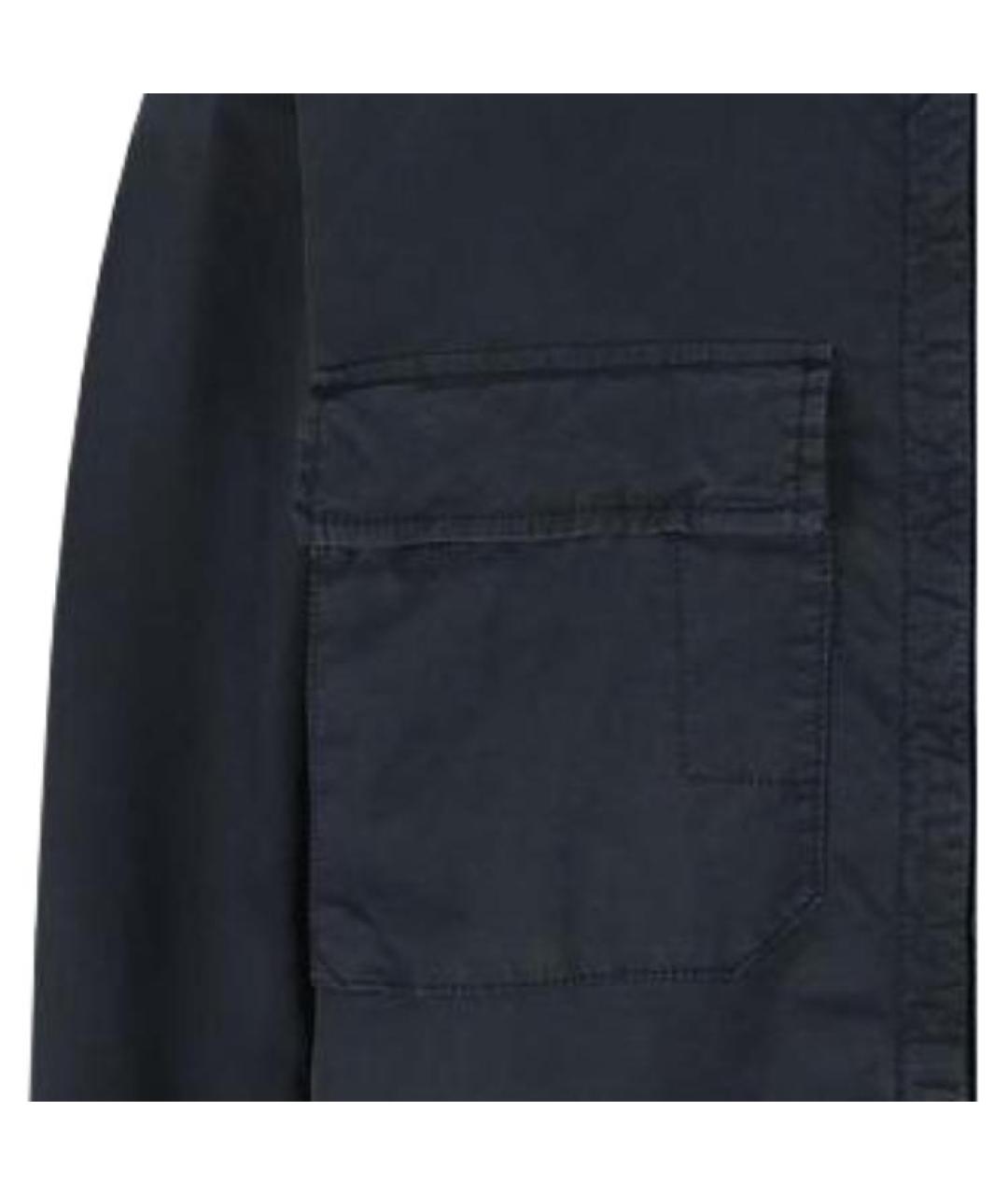 STONE ISLAND Темно-синяя куртка, фото 2
