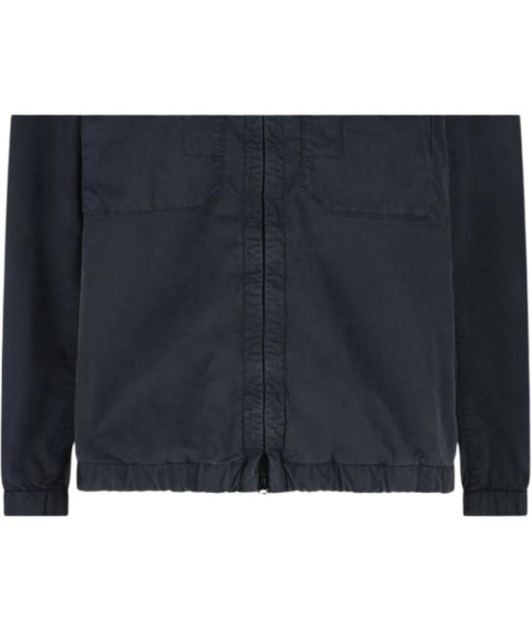 STONE ISLAND Темно-синяя куртка, фото 3