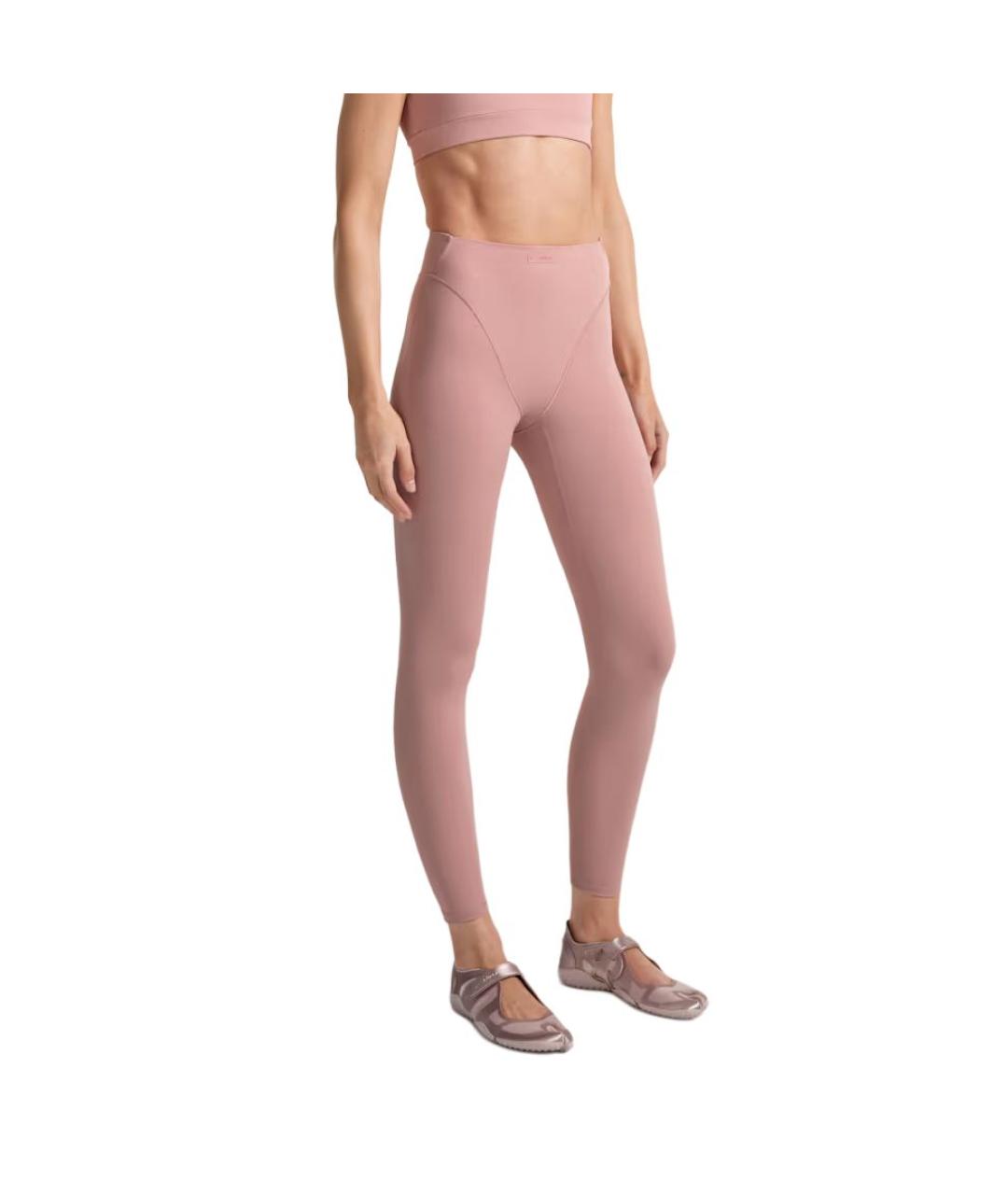 NIKE Розовые спортивные брюки и шорты, фото 4