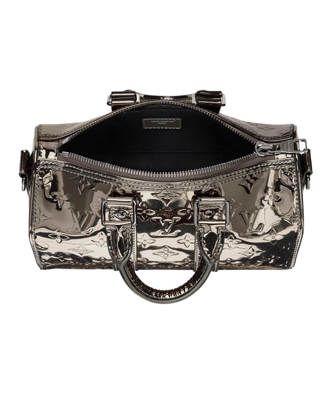 LOUIS VUITTON Серебряная сумка через плечо, фото 4
