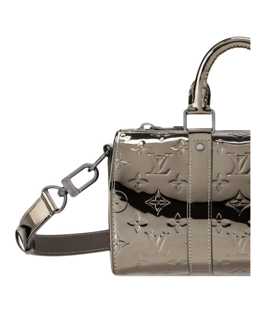 LOUIS VUITTON Серебряная сумка через плечо, фото 5
