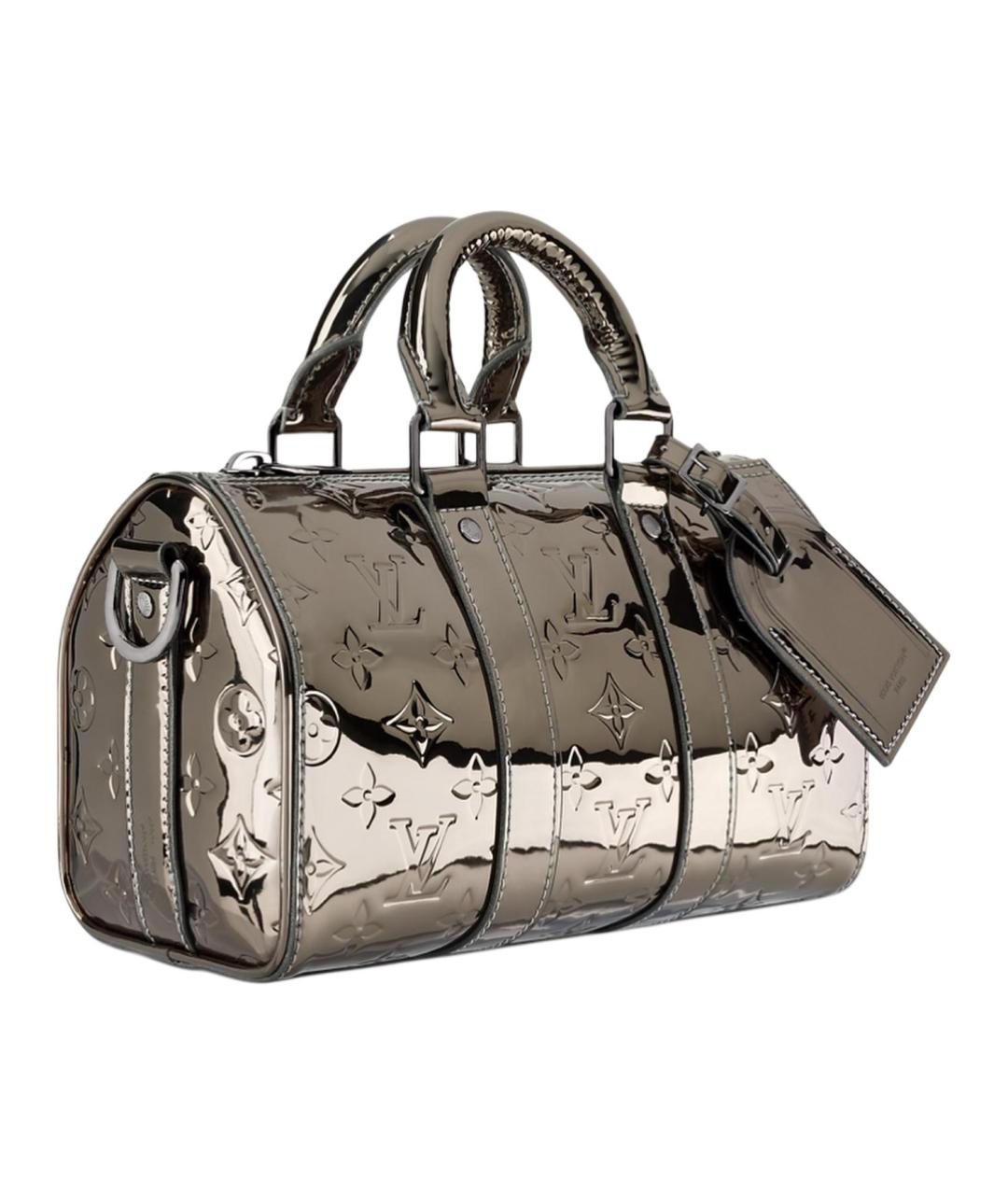 LOUIS VUITTON Серебряная сумка через плечо, фото 2