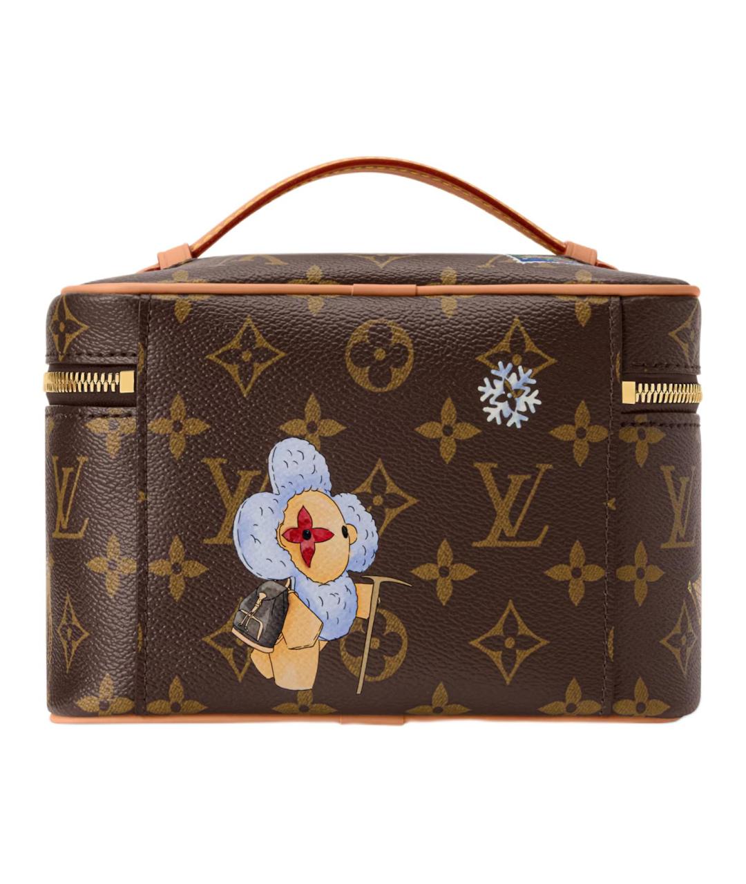 LOUIS VUITTON Коричневая сумка через плечо, фото 3