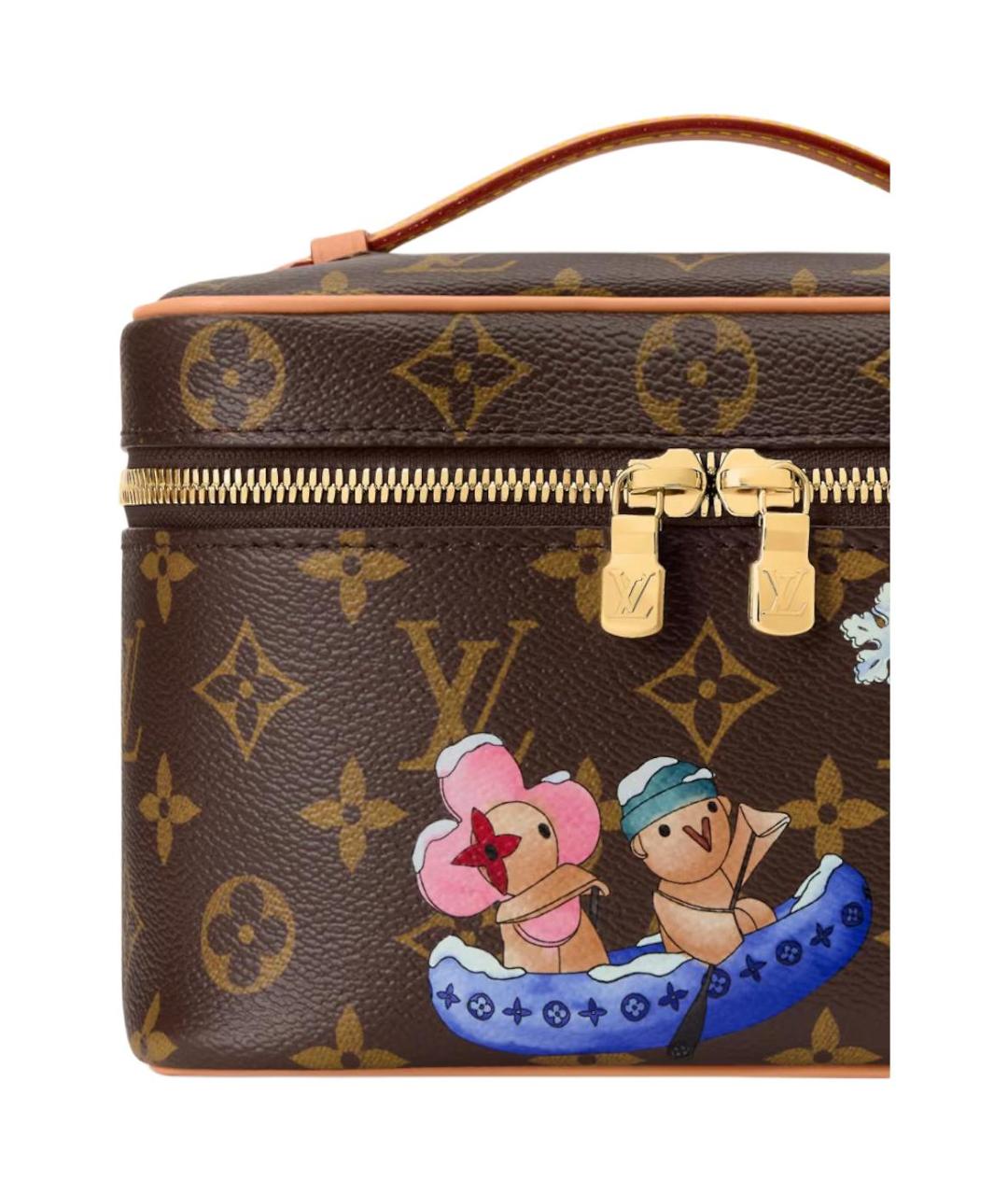 LOUIS VUITTON Коричневая сумка через плечо, фото 5