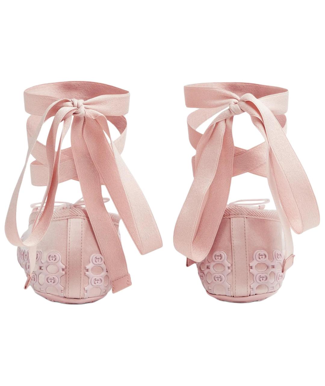 GUCCI Розовые балетки, фото 5