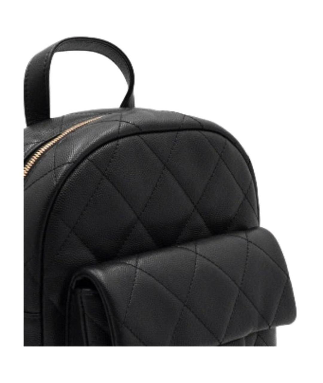 CHANEL Черный кожаный рюкзак, фото 3