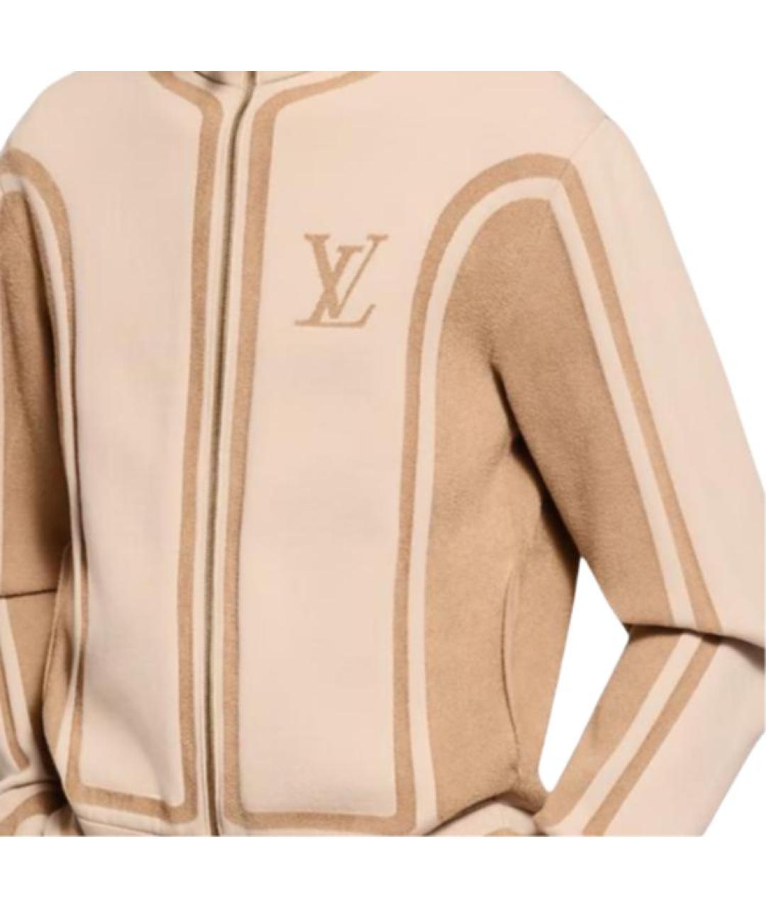 LOUIS VUITTON Бежевый джемпер / свитер, фото 2