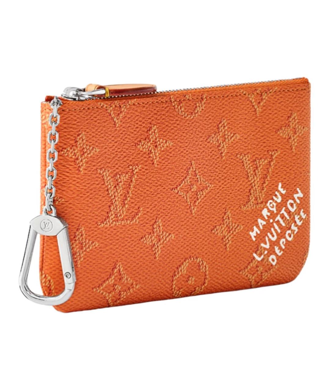 LOUIS VUITTON Оранжевая ключница, фото 2