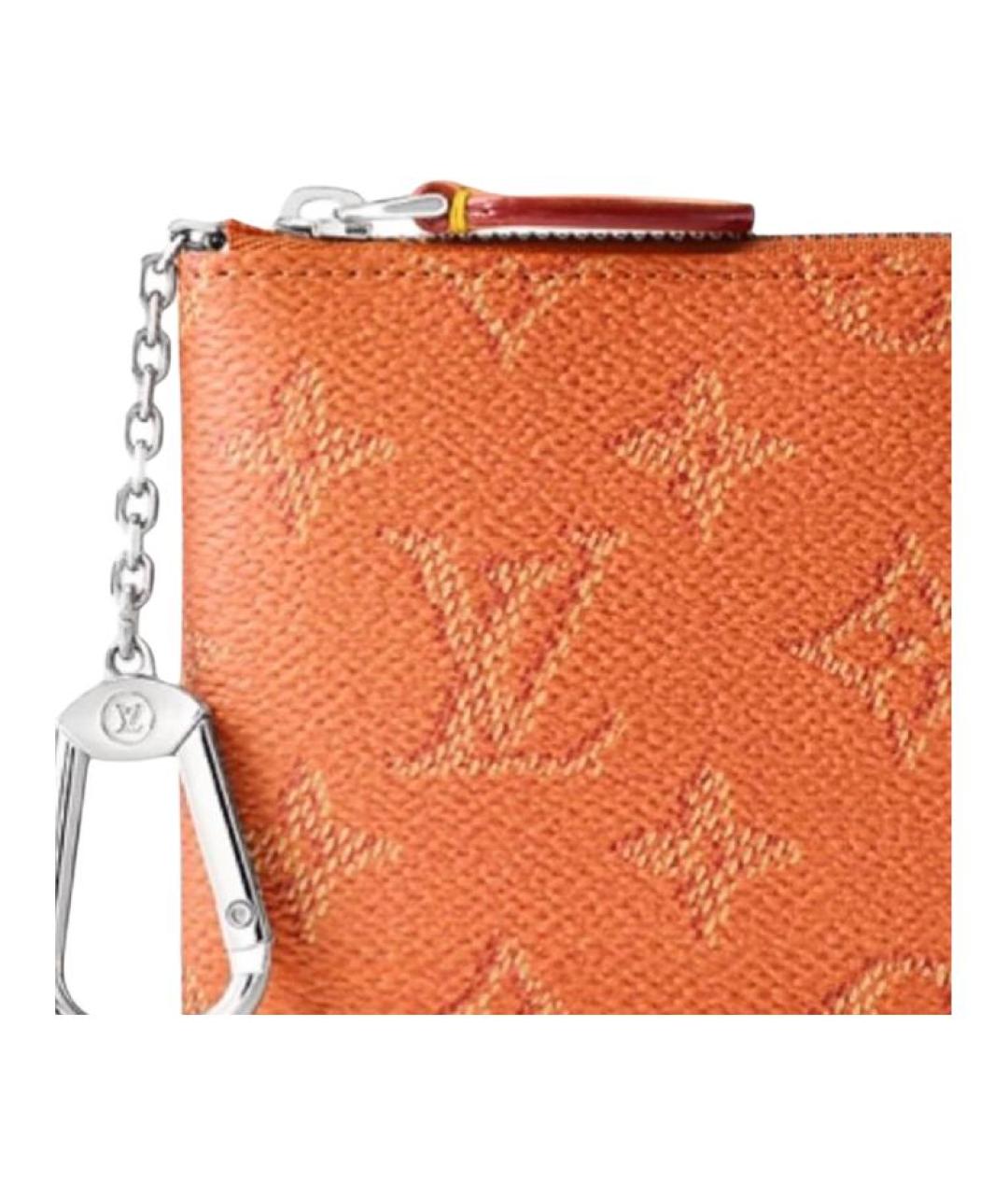 LOUIS VUITTON Оранжевая ключница, фото 5