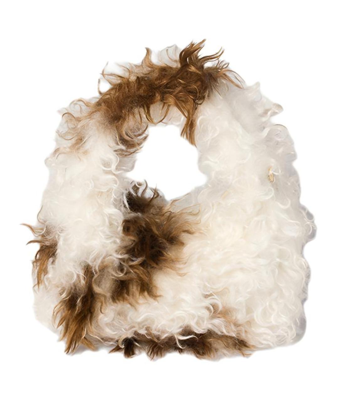 MIU MIU Бежевая сумка через плечо, фото 3