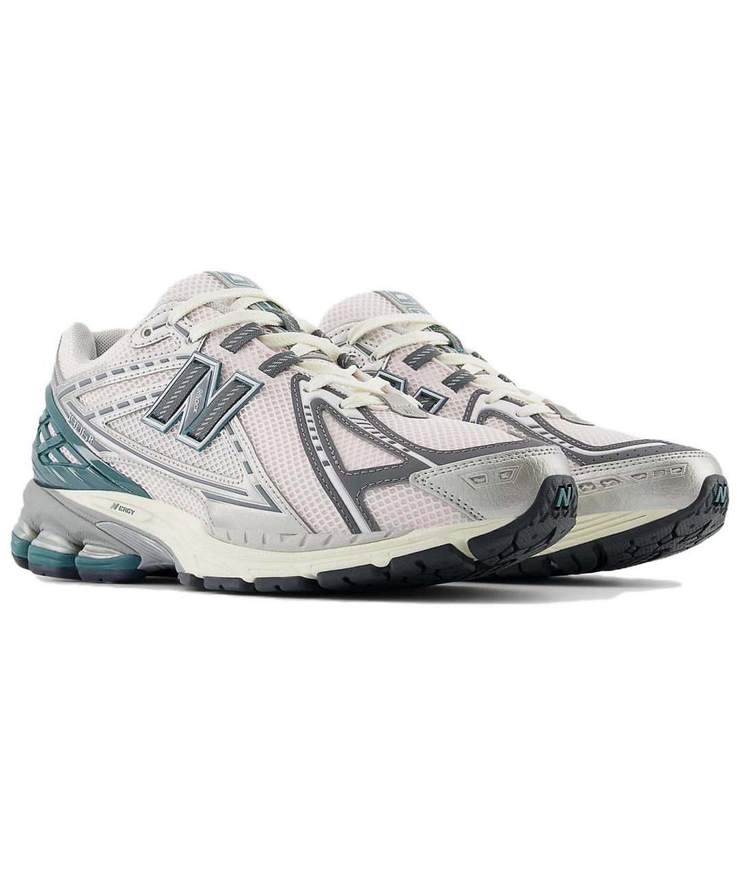 NEW BALANCE Серебряные кроссовки, фото 3