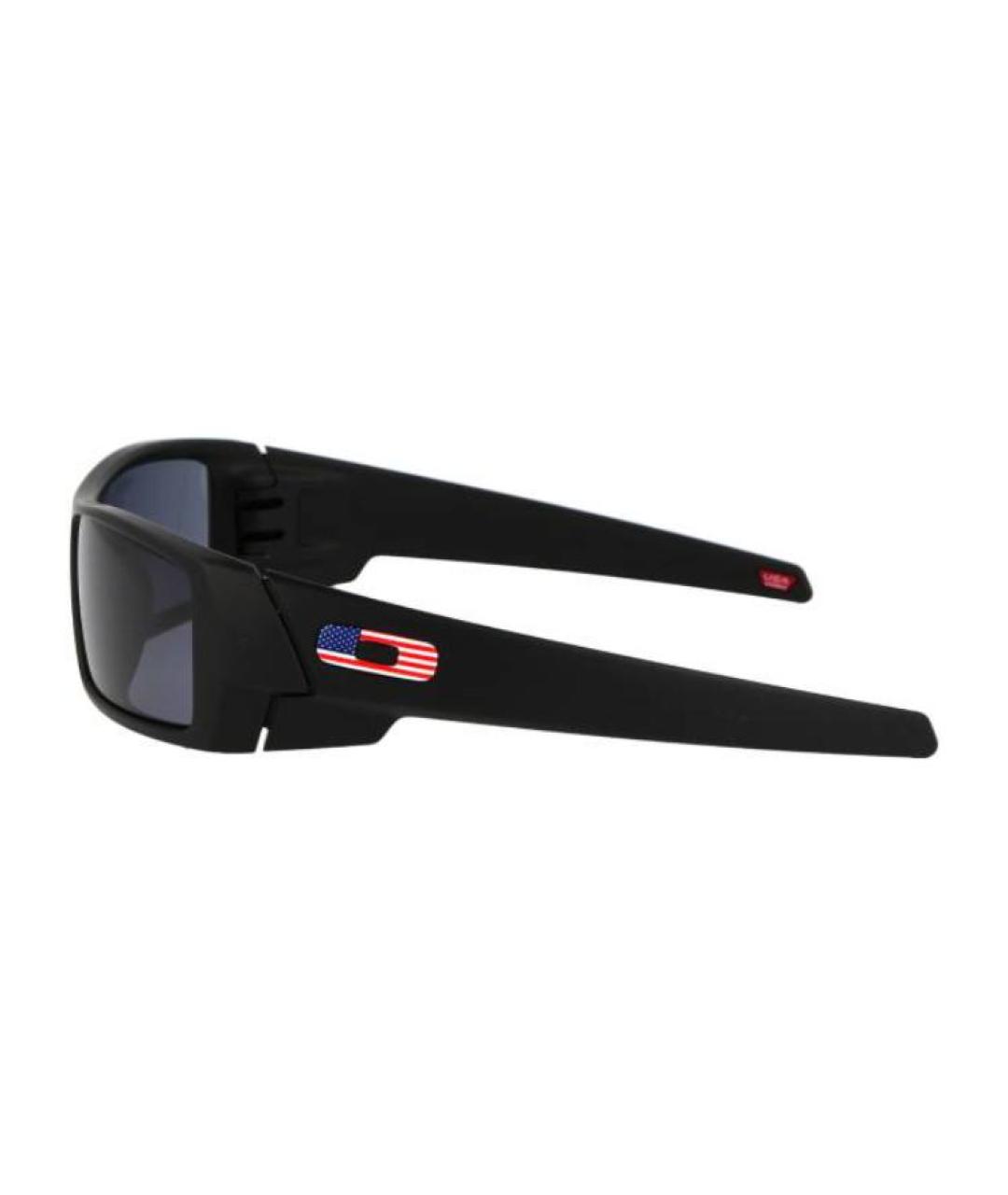 OAKLEY Черные пластиковые солнцезащитные очки, фото 3
